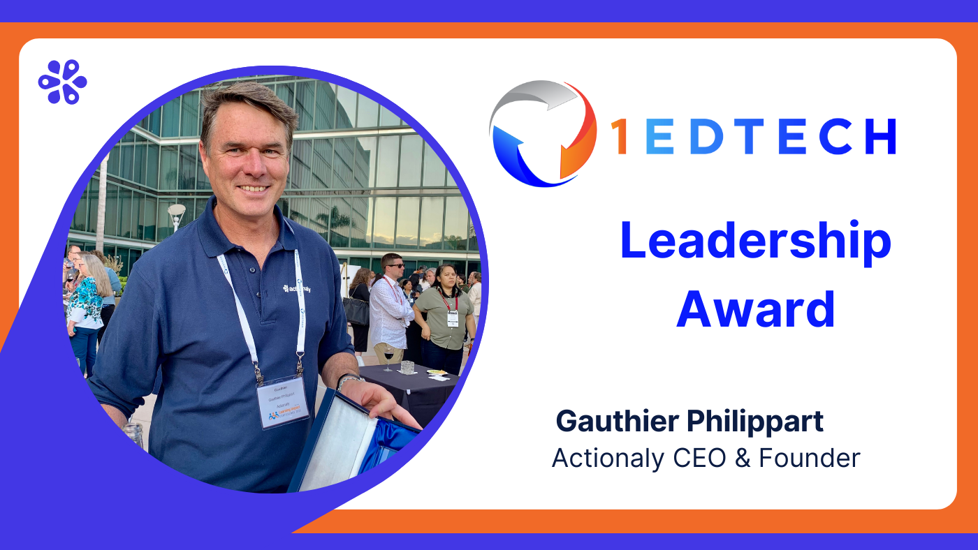 Actionaly CEO Receives Global Recognition for EdTech Leadership