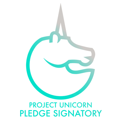 Project Unicorn Pledge badge